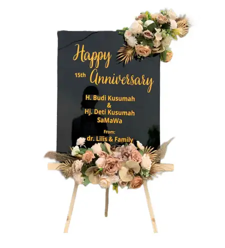 Papan Bunga Akrilik peundeuy